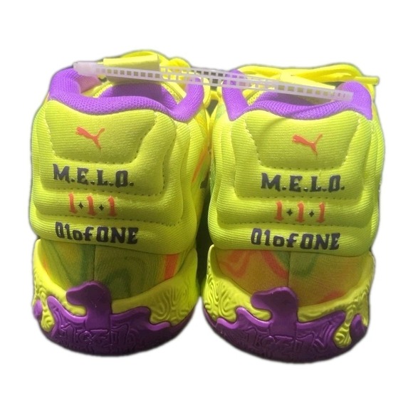Puma Lamelo Ball MB.03 Spark 37989801 Mens Green Athletic Basketball Shoes Sz7 main image 8